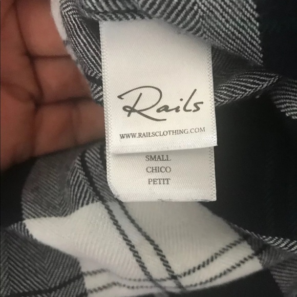 Rails Midnight Pine Flannel Small - Picture 7 of 8